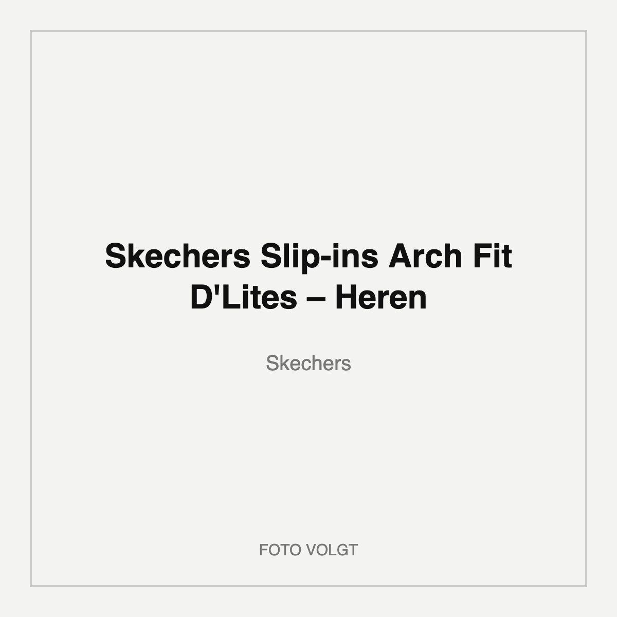 Skechers Slip-ins Arch Fit D'Lites – Heren